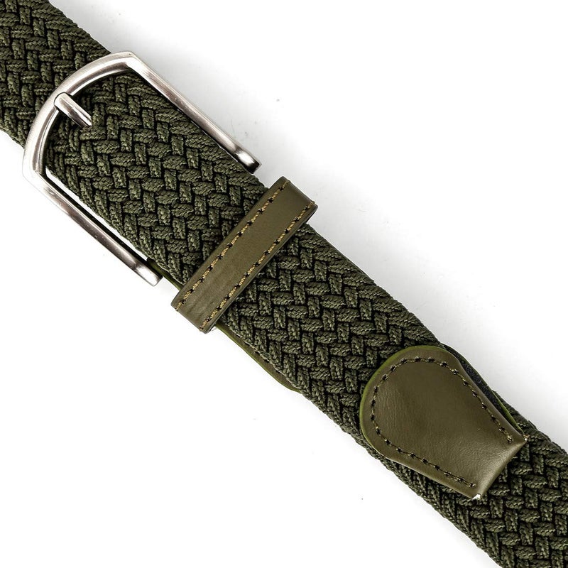 Radmire Braided Canvas Woven Elastic Stretch Belts for Men/Women/Junior with Multicolored - Image 5